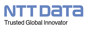 NTT DATAグループ ブランドロゴ　Trusted Global Innovator